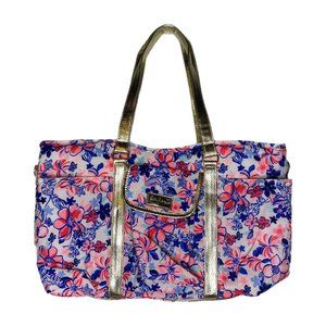 Lilly Pulitzer Insulated Beach Tote Resort White 'Party Like A Lobster'
